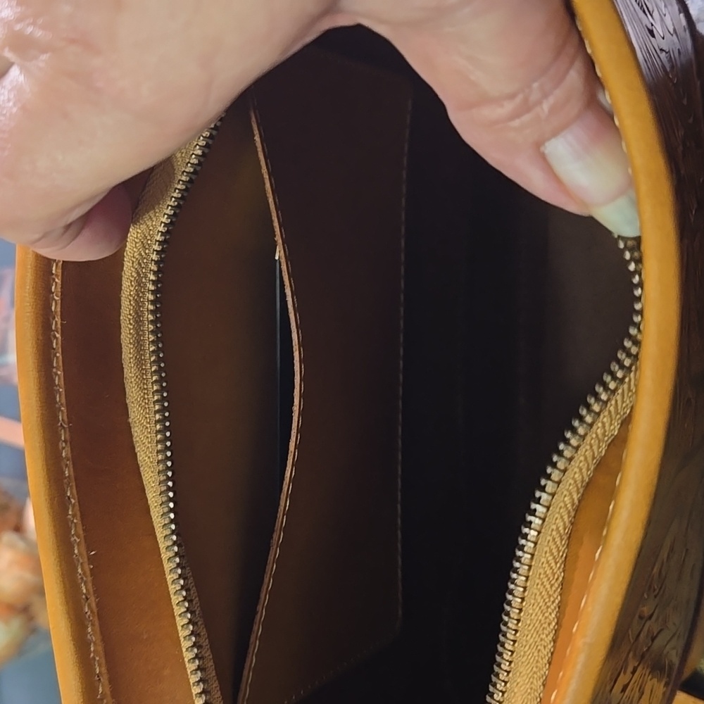 Frye Melissa Hand Tooled Leather Crossbody - Picture 7 of 7